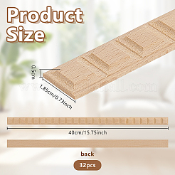 32Pcs Wood Ceiling Molding&nbsp;AJEW-OC0016-05L