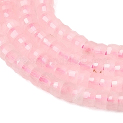 Natural Rose Quartz Heishi Beads Strands&nbsp;G-A299-A16-01