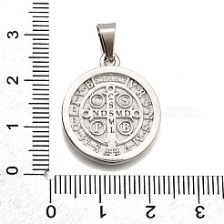 304 Stainless Steel Pendants&nbsp;STAS-B086-10E-P