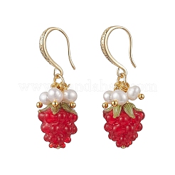 Handmade Lampwork Dangle Earrings&nbsp;EJEW-JE06623