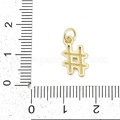 Brass Pendants&nbsp;KK-G522-22G
