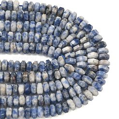 Natural Blue Spot Jasper Beads Strands&nbsp;G-L654-I06-01