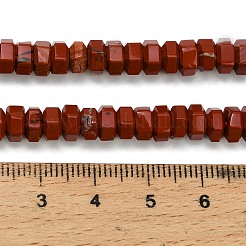 Natural Red Jasper Beads Strands&nbsp;G-G317-A13-3x6mm