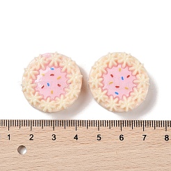 Opaque Resin Imitation Food Decoden Cabochons&nbsp;CRES-L037-15D