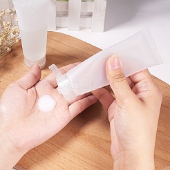 Matte Plastic Refillable Cosmetic Bottles&nbsp;X1-MRMJ-WH0024-01C