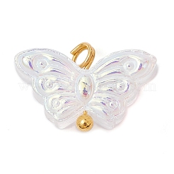 10Pcs 2 Color Clear AB Glass Pendants&nbsp;PALLOY-JF02334