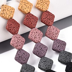 Natural Lava Rock Beads Strands&nbsp;G-N257-20A-01