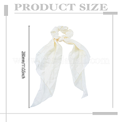 1Pc Satin Face Cloth Elastic Hair Accessories&nbsp;OHAR-LP0002-30