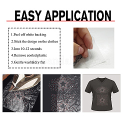 Glass Hotfix Rhinestone&nbsp;DIY-WH0303-312