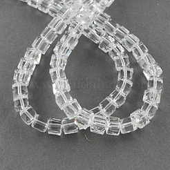 Glass Bead Strands&nbsp;GLAA-R041-6x6mm-24