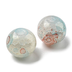 Transparent Crackle Glass Beads&nbsp;GLAA-D012-02C