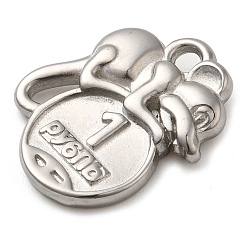 304 Stainless Steel Pendants&nbsp;STAS-M070-08P