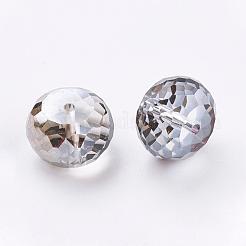 Electorplated Glass Beads&nbsp;EGLA-E005-M