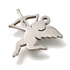201 Stainless Steel Pendants&nbsp;STAS-R136-12P