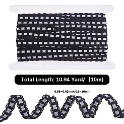 10M 10% Spandex & 90% Nylon Lace Elastic Ribbon&nbsp;OCOR-CY0001-12C
