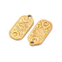 Ion Plating(IP) 304 Stainless Steel Pendants&nbsp;STAS-E182-10G