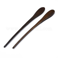 Vintage Schima Wood Hair Sticks Findings&nbsp;OHAR-N008-12
