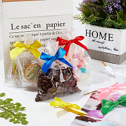 Polyester Packaging Ribbon Bows&nbsp;AJEW-PH0017-54-WH