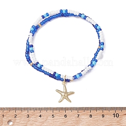Ocean Alloy Charm Bracelets&nbsp;BJEW-MZ00338-01