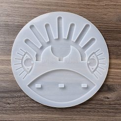 Evil Eye DIY Pendant & Ring Display Rack Silicone Molds&nbsp;DIY-F139-03