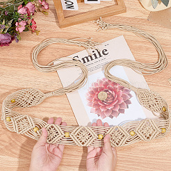 1Pc Boho Cotton Belts for Women&nbsp;FIND-CP0003-65B