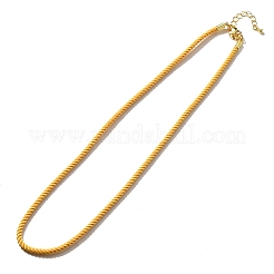Nylon Milan Cord Necklace Making&nbsp;MAK-M028-01G