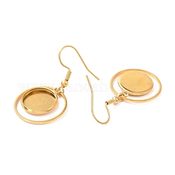 201 Stainless Steel Earring Hooks&nbsp;STAS-C030-27G