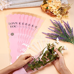 50Pcs OPP Flower Bouquet Wrapping Craft Paper&nbsp;DIY-TA0010-92