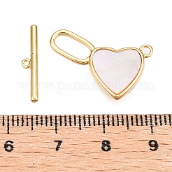 Brass Toggle Clasps&nbsp;KK-N254-139G