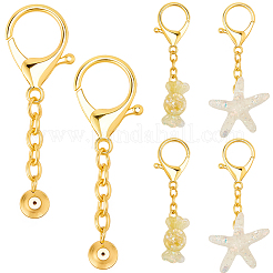10Pcs Zinc Alloy Lobster Claw Clasps&nbsp;FIND-SC0023-67G