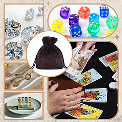 3Pcs Velvet & PU Leather Storage Bags&nbsp;TP-NB0001-89C