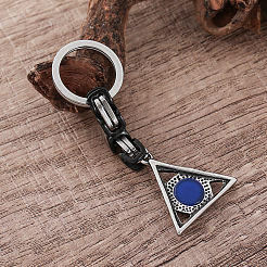 All-Seeing Eye 304 Stainless Steel & Resin Keychains&nbsp;PW0375