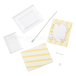 1Pc Mini Acrylic Photo Frame Stand&nbsp;AJEW-TA0002-95B