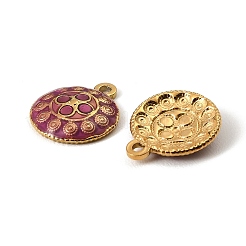 304 Stainless Steel Enamel Pendants&nbsp;STAS-I371-13G-01