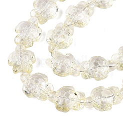 Transparent Glass Beads Strands&nbsp;DGLA-N021-02A-10