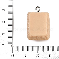Opaque Resin Pendants&nbsp;LS-RESI-S016-01D