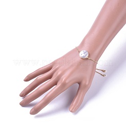 Adjustable Brass Slider Bracelets&nbsp;BJEW-JB04550