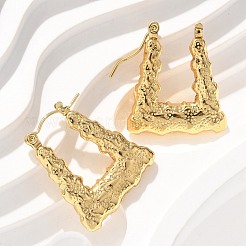 304 Stainless Steel Hoop Earrings for Women&nbsp;EJEW-L296-035G