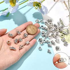 60Pcs 12 Styles Alloy Tube Bails&nbsp;FIND-YW0005-90