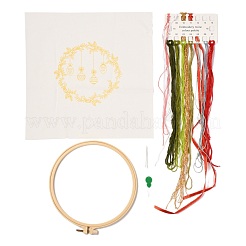 Christmas Themed DIY Embroidery Sets&nbsp;DIY-P021-B02