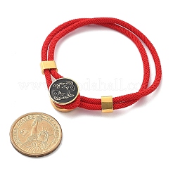 Constellation Nylon Cords Multi-strand Bracelets&nbsp;BJEW-U016-01B-01