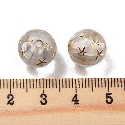 Plating Acrylic Beads&nbsp;OACR-Q084-19A