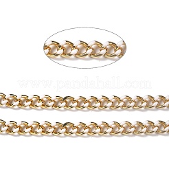 Golden Brass Enamel Curb Chain&nbsp;CHC-H103-07J-G