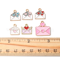 35Pcs Alloy Enamel Pendants&nbsp;ENAM-FS0002-72
