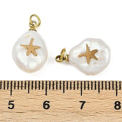 Natural Keshi Pearl Pendants&nbsp;STAS-Z136-01G-02