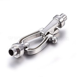 Tarnish Resistant 304 Stainless Steel Clasps&nbsp;STAS-E440-83P