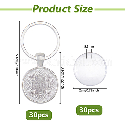 60Pcs Alloy Keychain&nbsp;KEYC-DC00055