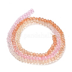 Transparent Painted Glass Beads Strands&nbsp;DGLA-A034-T2mm-A20