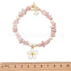 Alloy Enamel Charm Bracelets&nbsp;BJEW-JB14024