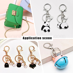 24Pcs 3 Colors Zinc Alloy Infinity Clasps&nbsp;FIND-WR0005-64